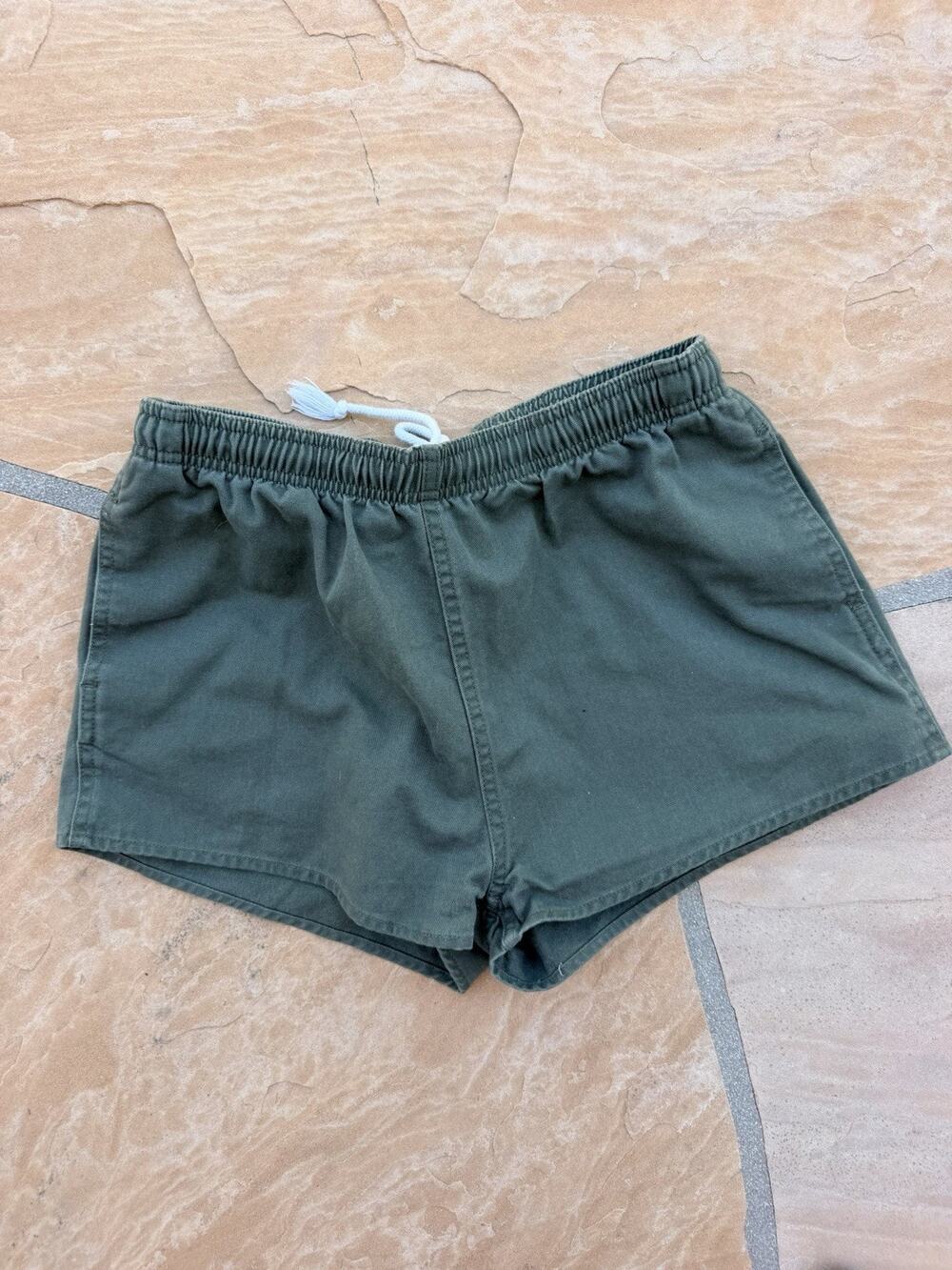 Brandy Melville Green Shorts Cargo Style Mini XS